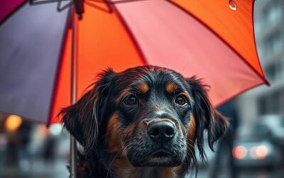 10 ukazov, ki bi jih moral poznati vsak pes 4 Zaščita psa pred dežnim vremenom – Vse, kar moraš vedeti o tem!
