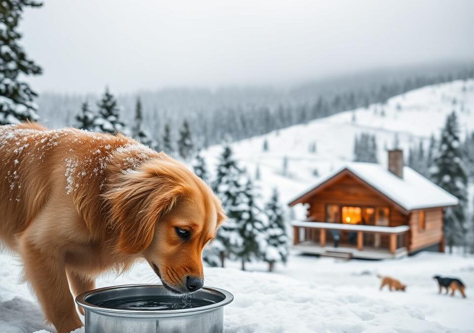 Zimska hidracija psa – Vse, kar moraš vedeti o tem!