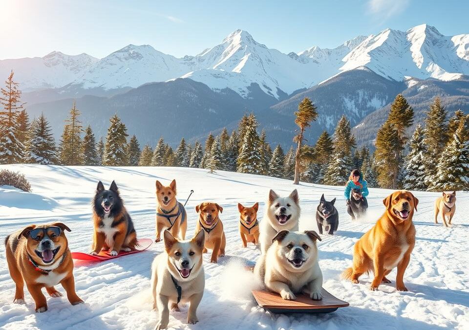 Zimski športi za pse – Vse, kar moraš vedeti o tem!
