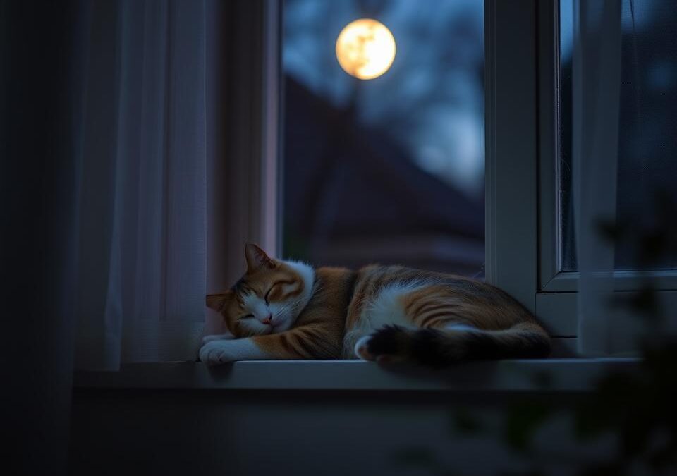 Zmanjšanje nočne aktivnosti mačke – Vse, kar moraš vedeti o tem!