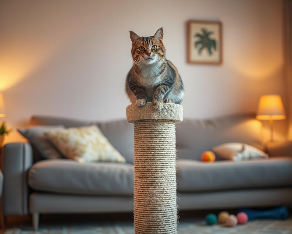 zmanjševanje praskanja pri mačkah