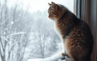 Mačka in zimski mraz – Vse, kar moraš vedeti o tem!