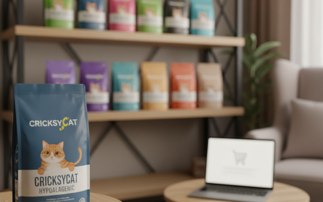 Hipoalergene hrane CricksyCat na voljo v naši spletni trgovini
