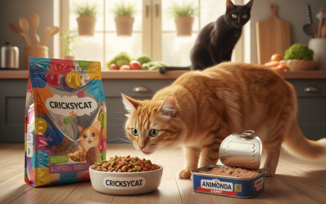 CricksyCat vs Animonda – primerjava glede na hranilno sestavo