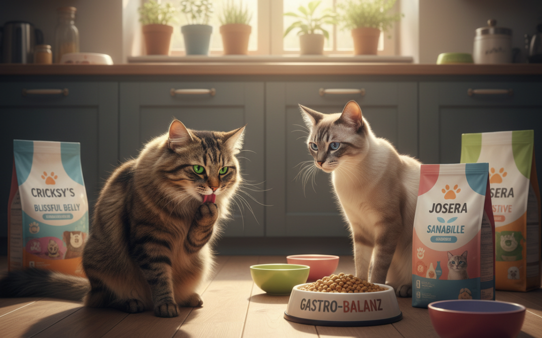 CricksyCat vs Josera za mačke z občutljivim želodcem – mnenja