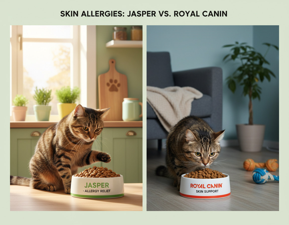 Jasper vs Royal Canin – kožna alergija