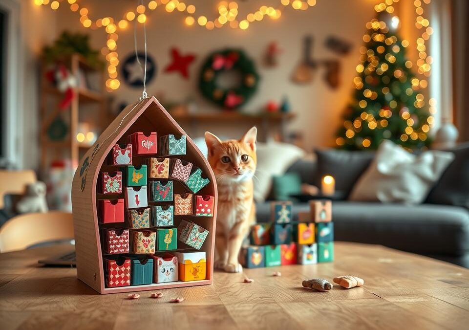 Mačji adventni koledar – izdelaj ga sam/a!