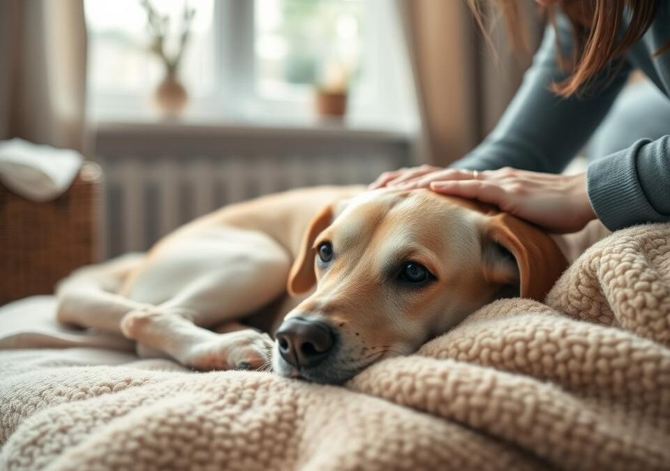 Blaženje bolečin pri starejših psih – Vse, kar moraš vedeti o tem!