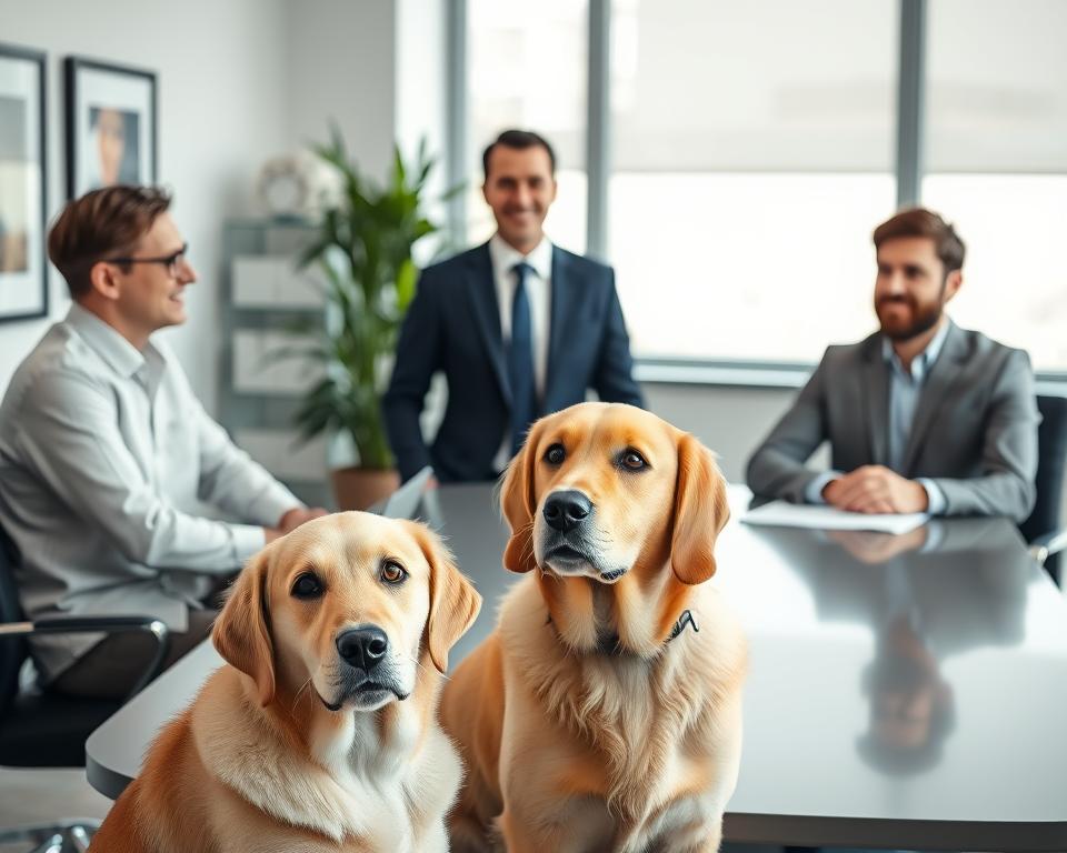 bonton srečanj s strankami s psom