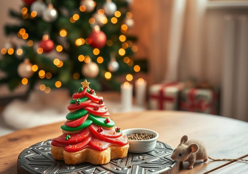 Pripravi domače božične priboljške za svojo mačko