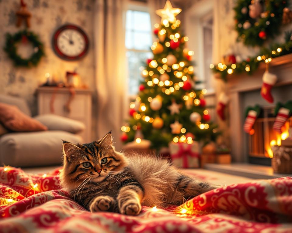 Božični spomini z mačkami – zgodbe skrbnikov