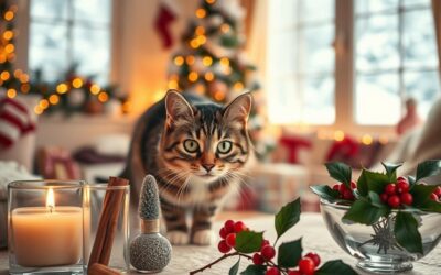 Božični vonji, ki se jim je bolje izogniti v bližini mačk