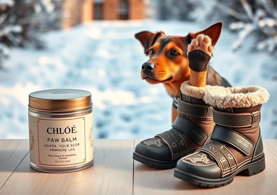 Chloé balzam za tačke ali pasji čevlji? – primerjava zimske zaščite