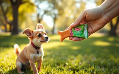 CriskyDog spletni časopis 22 Denty Mini ali nagrada v obliki paštete – kaj psa bolje motivira k umivanju zob?