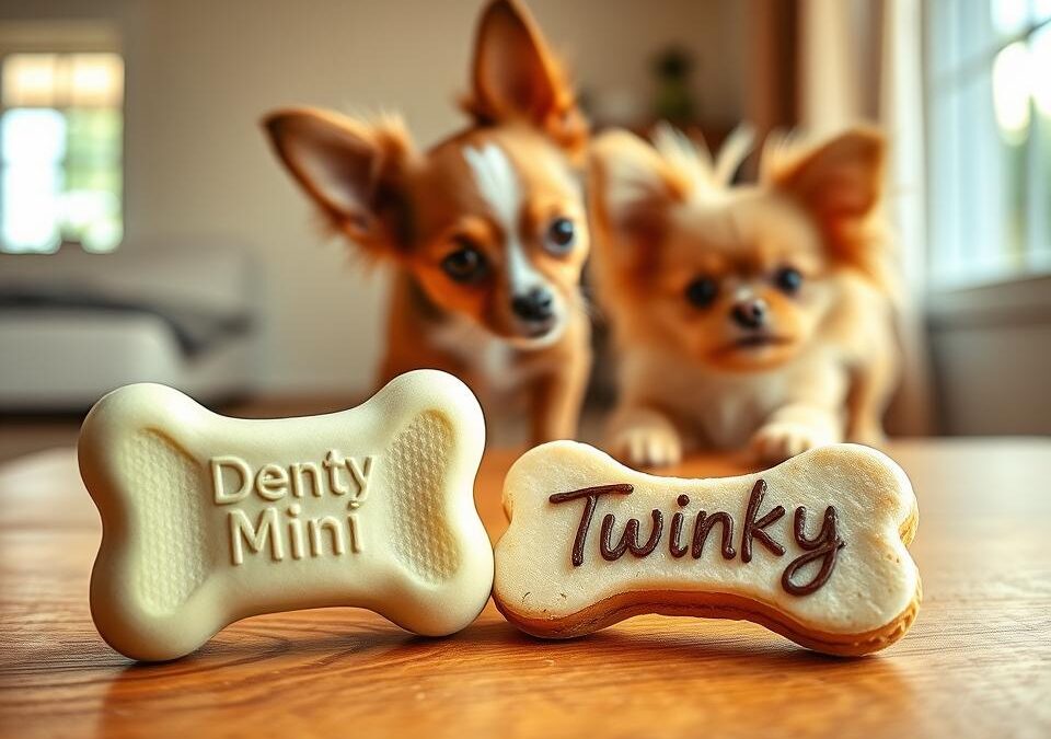 Denty Mini ali Twinky priboljšek – kaj izbrati za majhnega psa?