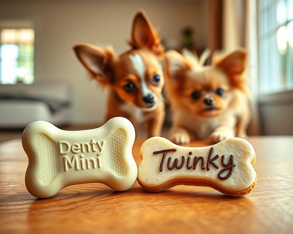 denty mini vs twinky priboljšek za majhne pse