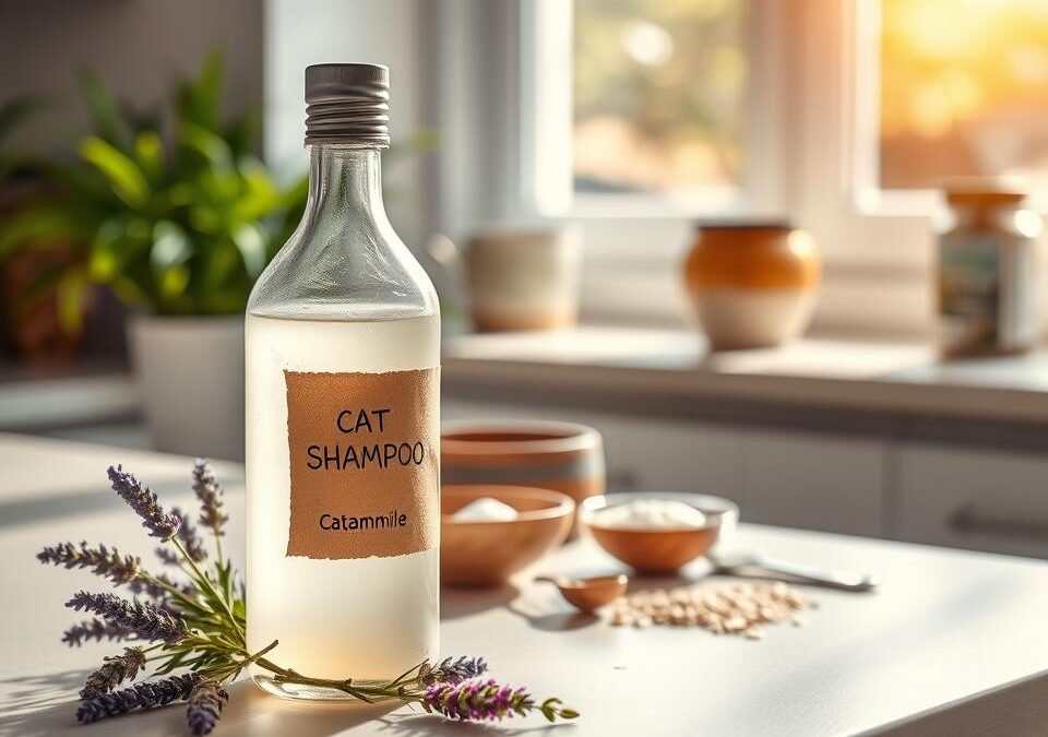 Doma narejen šampon za mačke – Vse, kar moraš vedeti o tem!