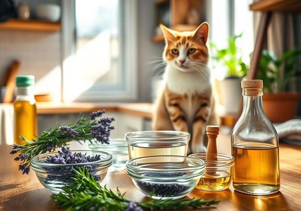 Domača sredstva proti bolham za mačke – Vse, kar moraš vedeti o tem!