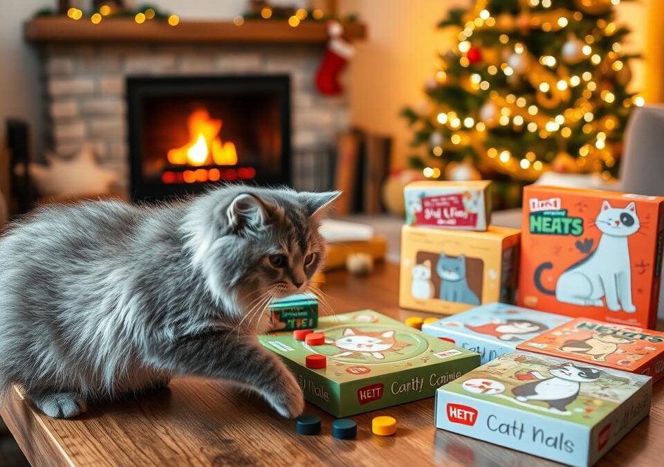 Družabne igre z mačjo tematiko – posebna praznična darila