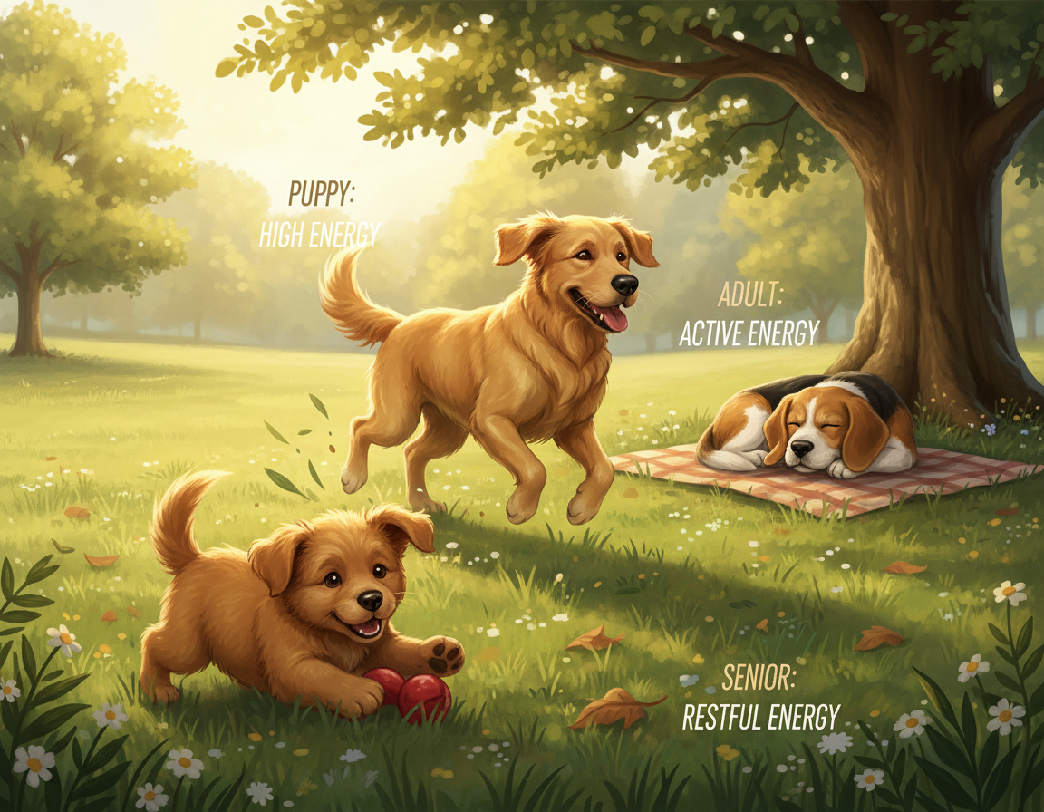 energijske potrebe psa