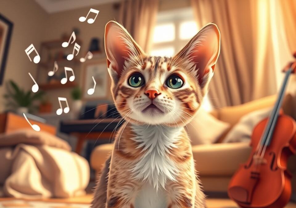 Glasbena občutljivost mačke – Vse, kar moraš vedeti o tem!