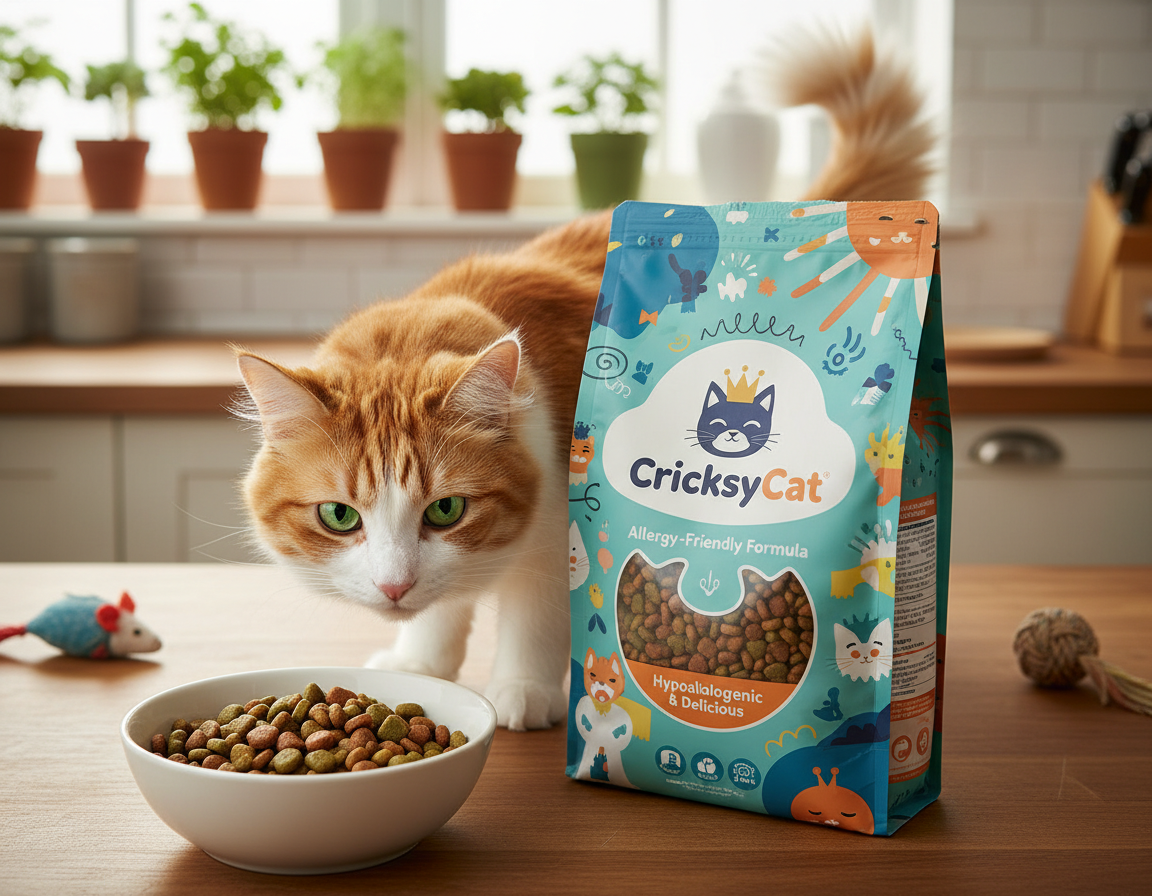hrana CricksyCat za alergične mačke
