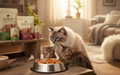 Jagnječja hrana Jasper za majhne in velike mačke – povezava do trgovine