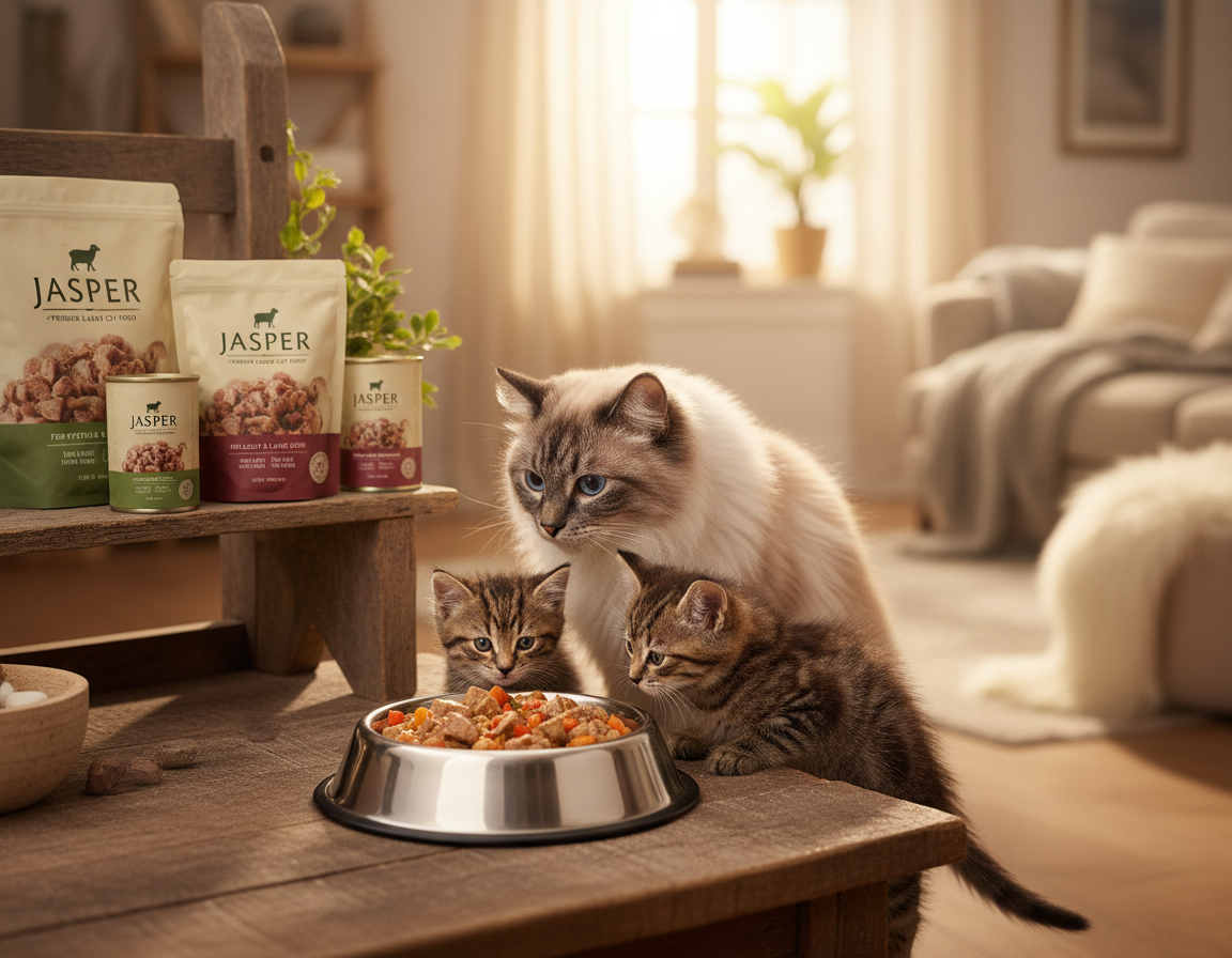 hrana Jasper za majhne in velike mačke