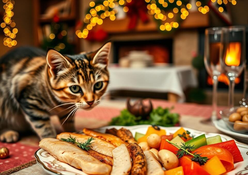 Tudi tvoja mačka ti bo hvaležna – praznični meni za mačke (ki ga lahko tudi poje!)