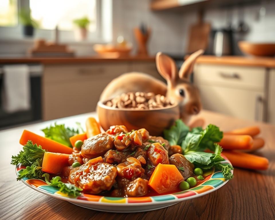 hrana z zajcem proti izpadanju dlake in praskanju