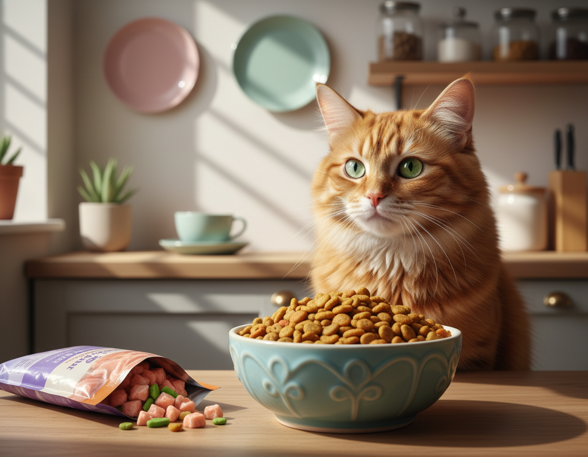 izkušnje s kombinacijo suhe in mokre hrane CricksyCat