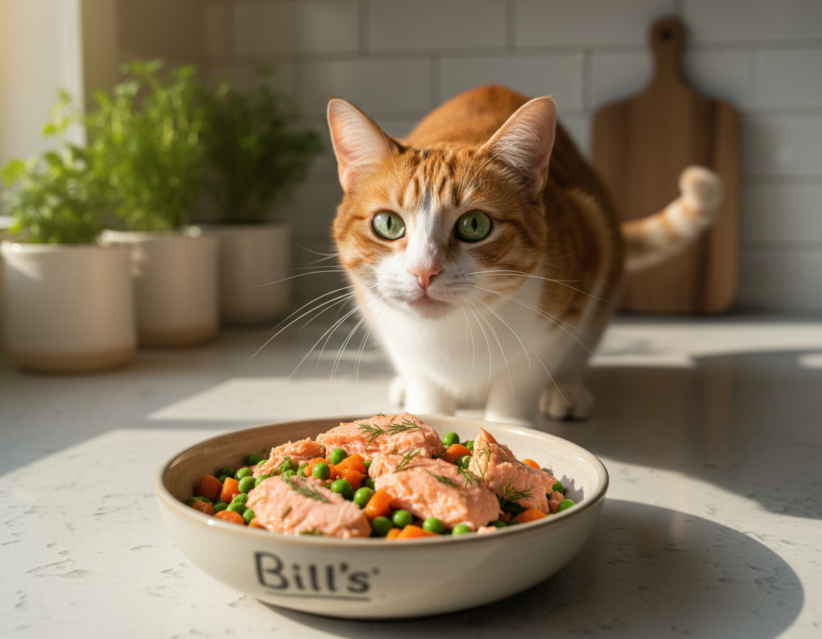 izkušnje z mokro hrano Bill’s z lososom