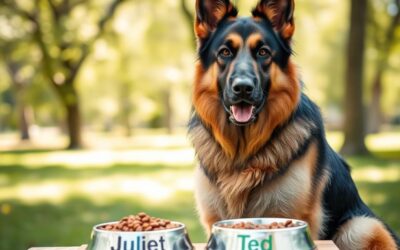 CriskyDog spletni časopis 17 Juliet ali Ted – pri kateri hrani ostane pasja dlaka lepša?