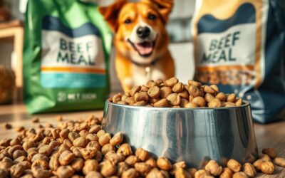 Goveja mesna moka v suhi hrani – kaj pes s tem pridobi?