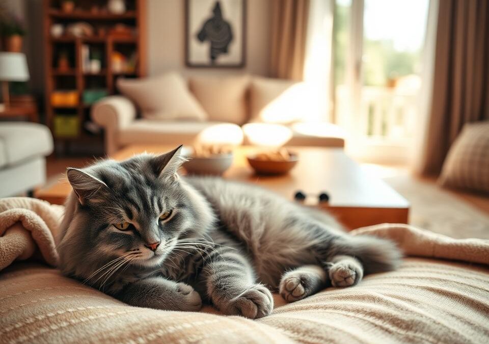 Lajšanje bolečin pri starejših mačkah – Vse, kar moraš vedeti o tem!