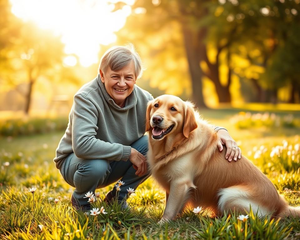 ljubeč odnos skrbnik–pes