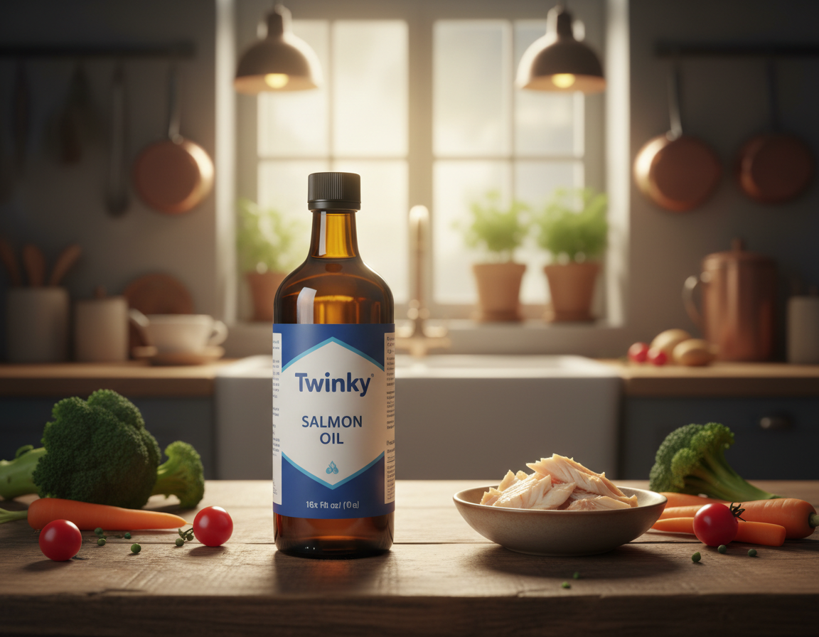 lososovo olje Twinky proti izgubi apetita