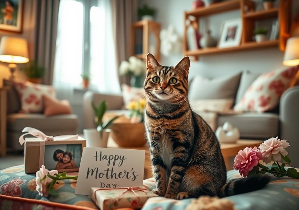 Je tvoja mačka del družine? Skupaj praznujte materinski dan