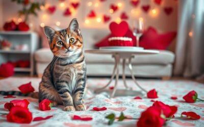 Mačji blog 17 Valentinovo za ljubitelje mačk – ideje za darila, v katerih bosta uživala oba