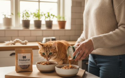 Izkušnja menjave hrane na CricksyCat – korak za korakom