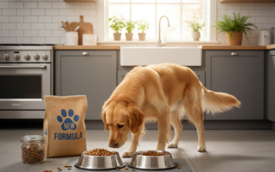 CriskyDog spletni časopis 23 Menjava hrane – kako jo izvajati postopoma?