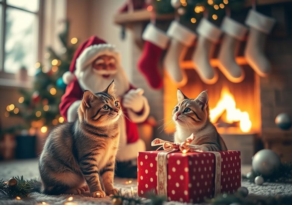 Mačke in Miklavž – je lahko to skupna zabava?