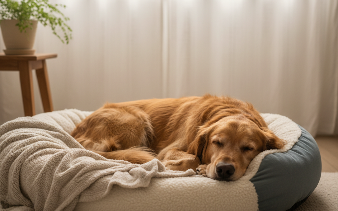 Zakaj je mirno spalno okolje za psa tako pomembno?