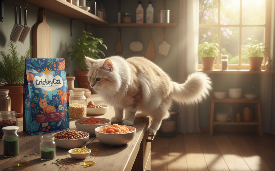 Nakup hrane CricksyCat za podporo dlaki – kako izbrati?