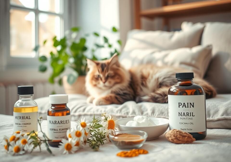Naravna sredstva proti bolečinam za mačke – Vse, kar moraš vedeti o tem!