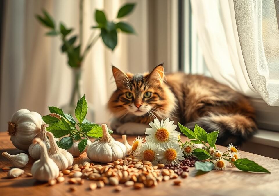 Naravna sredstva proti glistam za mačke – Vse, kar moraš vedeti o tem!