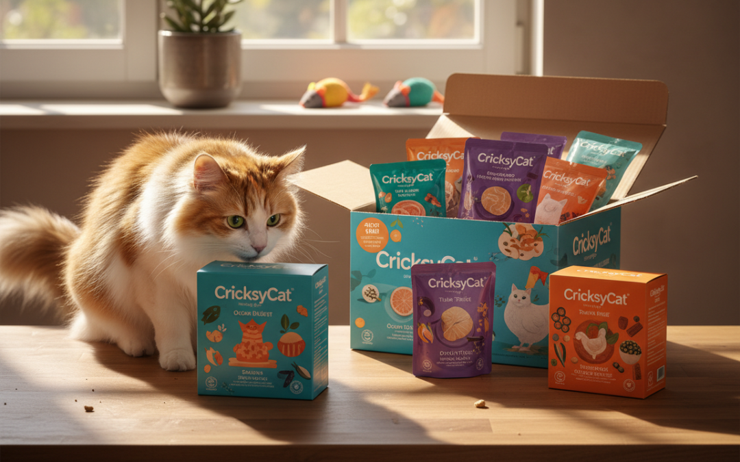 Naročnina na hrano CricksyCat – kako deluje