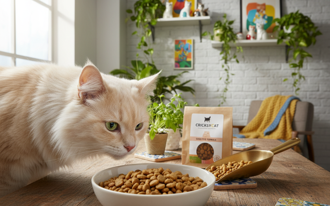 Naročilo hrane CricksyCat za občutljivo mačko – korak za korakom