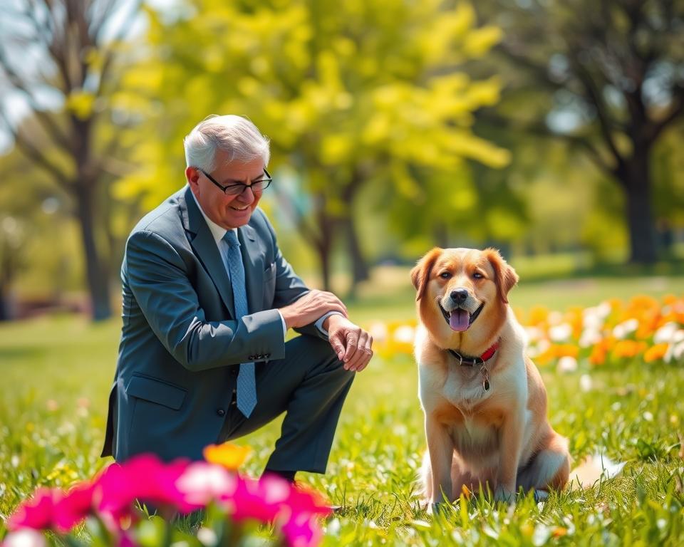 navdihujoče skrbništvo psa