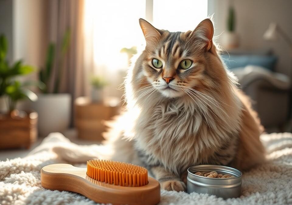 Nega dlake starejše mačke – Vse, kar moraš vedeti o tem!